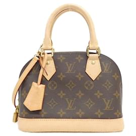 Louis Vuitton-Louis Vuitton Monogram Alma BB M53152 Handbag-Brown