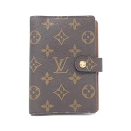 Louis Vuitton-Louis Vuitton Monogram Agenda PM R20005 Organizer-Brown,Monogram