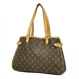 Louis Vuitton-Louis Vuitton Monogram Batignolles Horizontal Tote Bag-Brown