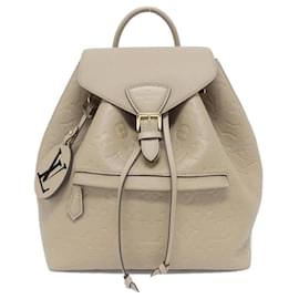 Louis Vuitton-Louis Vuitton Monogram Empreinte Montsouris PM Backpack-Grey