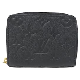 Louis Vuitton-Louis Vuitton Monogram Empreinte Zippy Coin Purse-Black