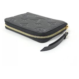 Louis Vuitton-Louis Vuitton Monogram Empreinte Zippy Coin Purse-Black