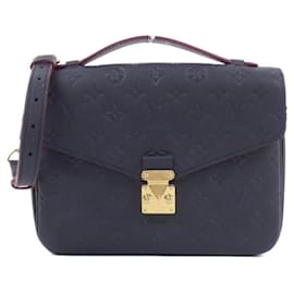 Louis Vuitton-Louis Vuitton Monogram Empreinte Pochette Metis MM M44071 Bag-Red