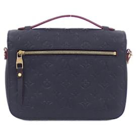 Louis Vuitton-Louis Vuitton Monogram Empreinte Pochette Metis MM M44071 Bag-Red