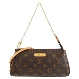 Louis Vuitton-Louis Vuitton Monogram Eva M95567 Shoulder Bag-Brown,Monogram