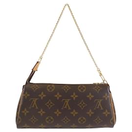 Louis Vuitton-Louis Vuitton Monogram Eva M95567 Shoulder Bag-Brown,Monogram