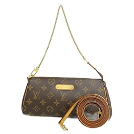 Louis Vuitton-Louis Vuitton Monogram Eva Shoulder Bag-Brown