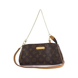 Louis Vuitton-Louis Vuitton Monogram Eva M95567 Shoulder Bag-Brown