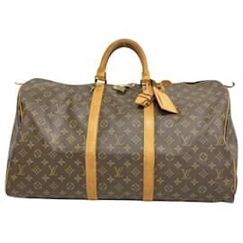 Louis Vuitton-Louis Vuitton Keepall 55-Brown