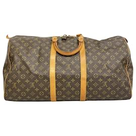 Louis Vuitton-Louis Vuitton Keepall 55-Brown