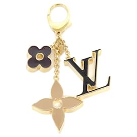 Louis Vuitton-Louis Vuitton Fleur de Monogram Handbag Charm-Brown,Other,Monogram
