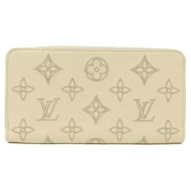 Louis Vuitton-Louis Vuitton Monogram LV Broderie Anglaise Zippy Wallet-Beige