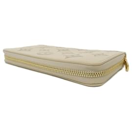 Louis Vuitton-Louis Vuitton Monogram LV Broderie Anglaise Zippy Wallet-Beige