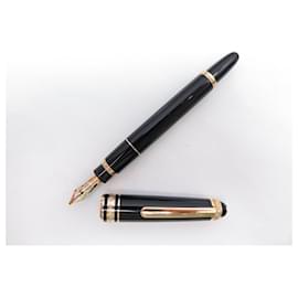 Montblanc-MONTBLANC MEISTERSTUCK SET FOUNTAIN PEN + MECHANICAL PENCIL ANNIVERSARY MOZART PENS-Black