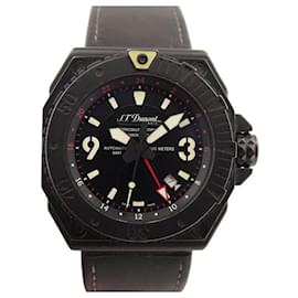 St Dupont-ST DUPONT RAID 25TH ANNIVERSARY LIMITED EDITION 065202 42 MM AUTO-Black