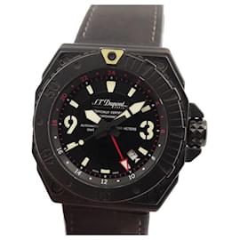 St Dupont-ST DUPONT RAID 25TH ANNIVERSARY LIMITED EDITION 065202 42 MM AUTO-Black