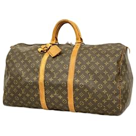 Louis Vuitton-Louis Vuitton Keepall 55-Brown