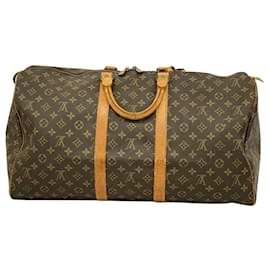 Louis Vuitton-Louis Vuitton Keepall 55-Brown