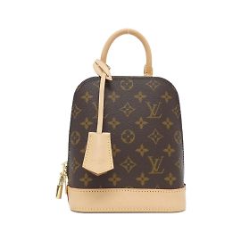 Louis Vuitton Monogram Alma Backpack M47132 Brown Monogram