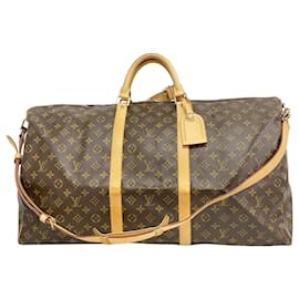 Louis Vuitton-Louis Vuitton Keepall Bandoulière 60-Brown