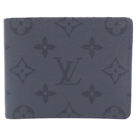 Bill Wallet Monogram Eclipse Louis Vuitton Grau Monogramm