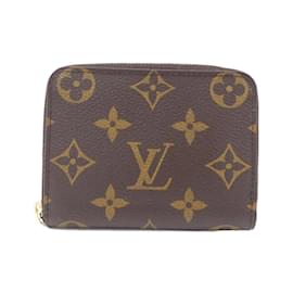 Louis Vuitton-Louis Vuitton Monogram Zippy Coin Purse-Brown