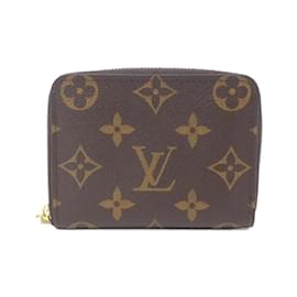 Louis Vuitton-Louis Vuitton Monogram Zippy Coin Purse-Brown,Monogram