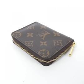 Louis Vuitton-Louis Vuitton Monogram Zippy Coin Purse-Brown,Monogram