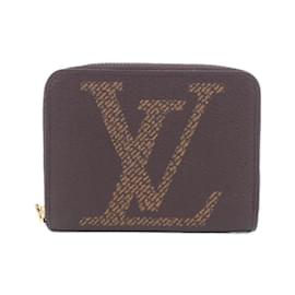 Louis Vuitton-Louis Vuitton Monogram Giant Zippy Coin Purse-Brown,Monogram