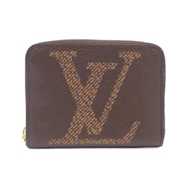 Louis Vuitton-Louis Vuitton Monogram Giant Zippy Coin Purse-Brown,Monogram