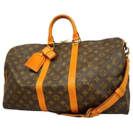 Louis Vuitton-Louis Vuitton Keepall Bandouliere 45-Brown