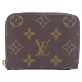 Louis Vuitton-Louis Vuitton Monogram Zippy Coin Purse-Brown