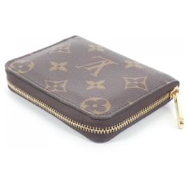 Louis Vuitton-Louis Vuitton Monogram Zippy Coin Purse-Brown