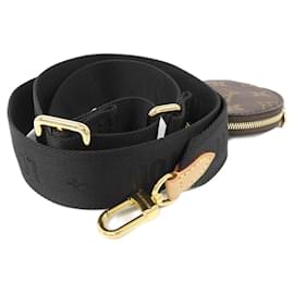 Louis Vuitton-Louis Vuitton Monogram Shoulder Strap J02487-Brown,Black