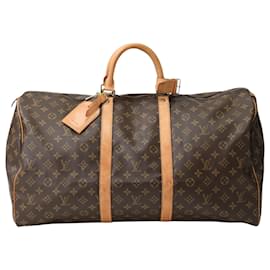 Louis Vuitton-Louis Vuitton Keepall 55-Brown