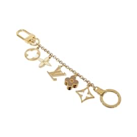 Louis Vuitton-Louis Vuitton Monogram Bag Charm-Golden