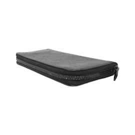Louis Vuitton-Louis Vuitton Monogram Shadow Zippy Wallet Vertical-Black,Monogram