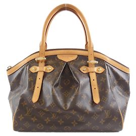 Louis Vuitton Monogram Tivoli GM M40144 Shoulder Bag Brown Monogram
