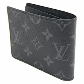 Louis Vuitton-Louis Vuitton Bi-fold Wallet in Monogram Eclipse-Other
