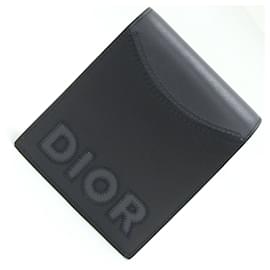 Christian Dior-Christian Dior Bi-fold Wallet-Brown,Black