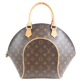 Louis Vuitton-Louis Vuitton Monogram Ellipse MM Handbag-Brown