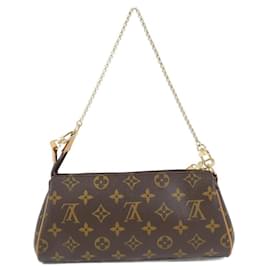 Louis Vuitton-Louis Vuitton Monogram Eva Shoulder Bag-Brown