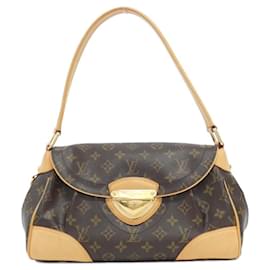 Louis Vuitton-Louis Vuitton Monogram Beverly MM M40121 Shoulder Bag-Brown,Monogram