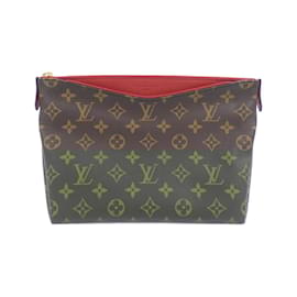Louis Vuitton-Louis Vuitton Monogram Pallas Beauty Case Pouch-Brown,Fuschia,Monogram