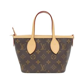 Louis Vuitton-Bolsa de Ombro Louis Vuitton Monogram Neverfull BB M46786-Marrom,Monograma