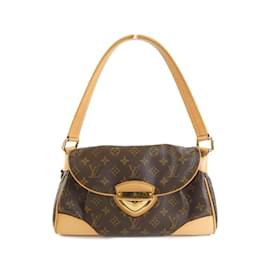 Louis Vuitton-Louis Vuitton Monogram Beverly MM M40121 Shoulder Bag-Brown,Monogram