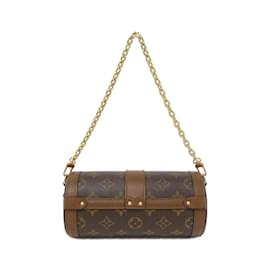 Louis Vuitton-Louis Vuitton Monogram Papillon Trunk Shoulder Bag-Brown