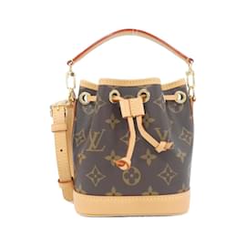 Louis Vuitton-Louis Vuitton Monogram Nano Noe Shoulder Bag-Brown