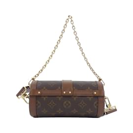 Louis Vuitton-Louis Vuitton Monogram Papillon Trunk Shoulder Bag-Brown