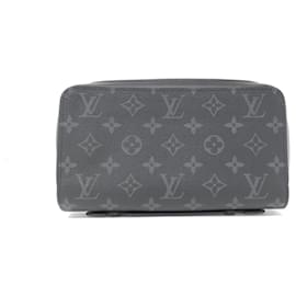 Louis Vuitton-Louis Vuitton Monogram Eclipse Zippy XL Wallet-Black,Monogram